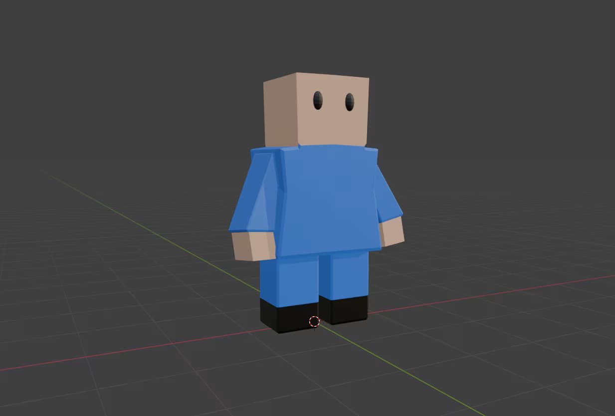 Image of a 3D character model.