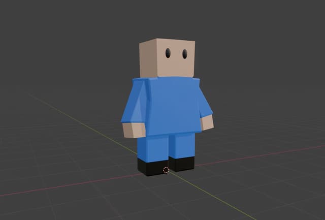 Image of a 3D character model.