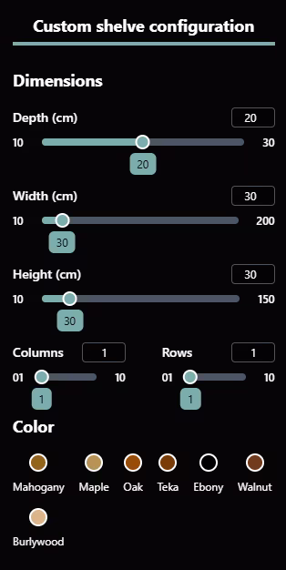 Real-time property modification